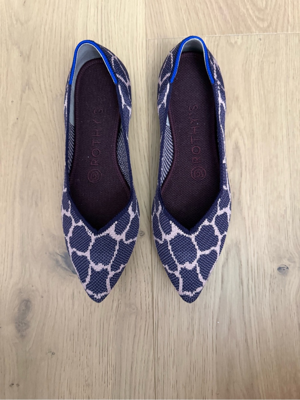 Rothy's pointed toe flats